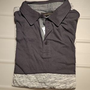 New Rare Vintage Banana Republic Polo Shirt M